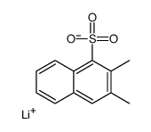 lithium dimethylnaphthalenesulphonate结构式