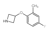 3-(4-Fluoro-2-methyl-phenoxy)-azetidine structure