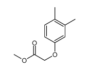 Acetic acid, 2-(3,4-dimethylphenoxy)-, methyl ester Structure