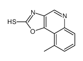 9-methyl-3H-[1,3]oxazolo[4,5-c]quinoline-2-thione Structure