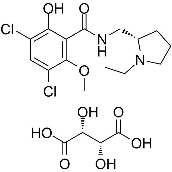 S()-雷氯必利 (+)-酒石酸盐图片