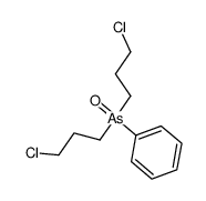 Bis(3-chlorpropyl)phenylarsanoxid Structure