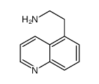 2-quinolin-5-ylethanamine Structure