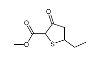 methyl 5-ethyl-3-oxo-tetrahydrothiophene-2-carboxylate Structure