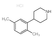 4-(2,5-DIMETHYLPHENYL)PIPERIDINE structure