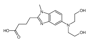 4-[5-[bis(2-hydroxyethyl)amino]-1-methylbenzimidazol-2-yl]butanoic acid picture