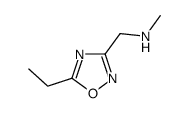 5-乙基-n-甲基-1,2,4-噁二唑-3-甲胺结构式