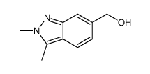 (2,3-dimethylindazol-6-yl)methanol Structure