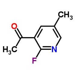 1-(2-fluoro-5-methylpyridin-3-yl)ethanone Structure