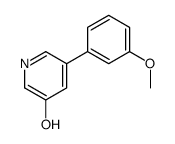 5-(3-methoxyphenyl)pyridin-3-ol结构式