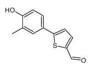 4-(5-Formylthiophen-2-yl)-2-methylphenol picture