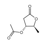 trans-dihydro-4-acetoxy-5-methyl-2(3H)-furanone结构式