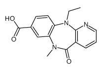 11-ethyl-6-methyl-5-oxopyrido[3,2-c][1,5]benzodiazepine-8-carboxylic acid Structure