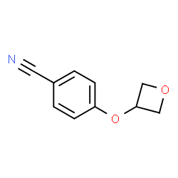 4-(Oxetan-3-yloxy)benzonitrile结构式