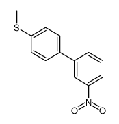 1-(4-methylsulfanylphenyl)-3-nitrobenzene Structure