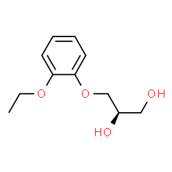 1,2-Propanediol,3-(2-ethoxyphenoxy)-,(R)-(9CI)结构式