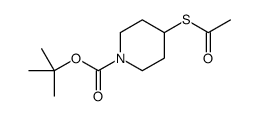 4-(乙酰硫基)哌啶-1-甲酸叔丁酯图片