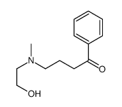 4-[2-hydroxyethyl(methyl)amino]-1-phenylbutan-1-one Structure