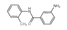 3-aMino-N-(2-Methylphenyl)benzaMide structure