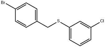 (4-bromobenzyl)(3-chlorophenyl)sulfane图片