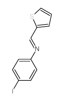 Benzenamine,4-iodo-N-(2-thienylmethylene)- picture