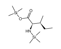 TMS-DL-(allo-Ile)-OTMS Structure