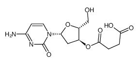 2'-deoxycytidine 3'-succinate结构式