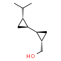 [1,1-Bicyclopropyl]-2-methanol,2-(1-methylethyl)-,[1alpha(1S*,2R*),2bta]-(9CI) structure