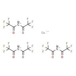 Tris-(1,1,1,5,5,5-hexafluoro-2,4-pentanedionato-O,O'')-cobalt picture