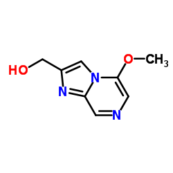 (5-Methoxyimidazo[1,2-a]pyrazin-2-yl)methanol结构式