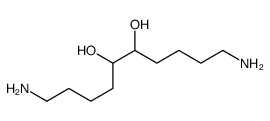 1,10-diaminodecane-5,6-diol Structure