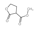 Methyl 2-oxotetrahydrofuran-3-carboxylate Structure