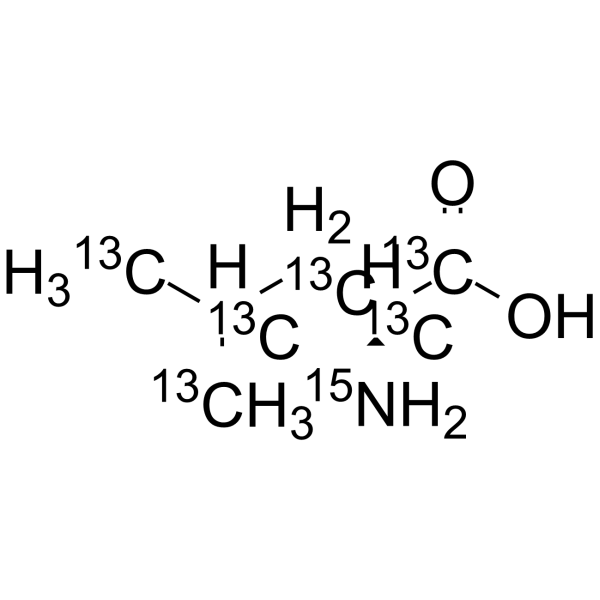 L-Leucine-13C6,15N结构式