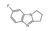 1H-Pyrrolo[1,2-a]benzimidazole,7-fluoro-2,3-dihydro-(7CI,8CI,9CI) Structure