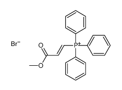 (3-methoxy-3-oxoprop-1-enyl)-triphenylphosphanium,bromide结构式