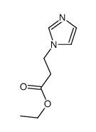 3-(1H-咪唑-1-基)丙酸乙酯结构式