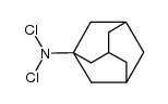 1-(Dichloroamino)adamantane Structure