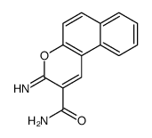 3-iminobenzo[f]chromene-2-carboxamide结构式