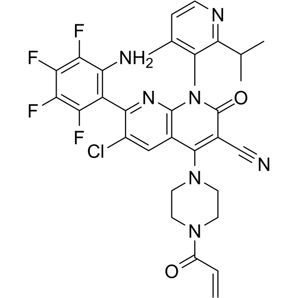 KRAS G12C inhibitor 36 Structure