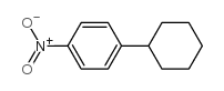 4-cyclohexyl-1-nitrobenzene Structure