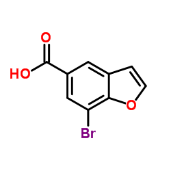 7-bromo-1-benzofuran-5-carboxylic acid图片