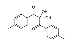 2,2-dihydroxy-1,3-bis(4-methylphenyl)propane-1,3-dione Structure