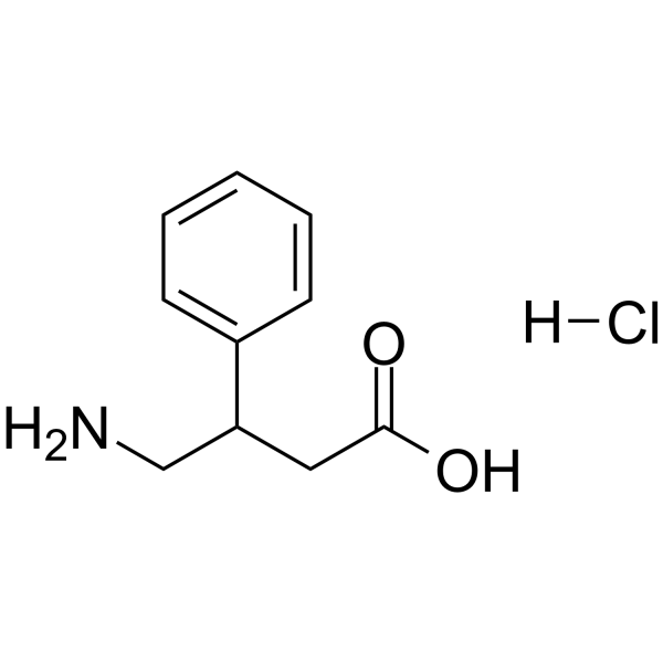 3-苯基-4-氨基丁酸盐酸盐图片