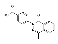 4-(4-methyl-1-oxophthalazin-2(1H)-yl)benzoic acid Structure