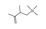 (2,3-dimethylbut-3-en-1-yl)trimethylsilane结构式