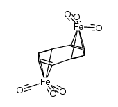 (η4-1,2,3,4: η4-5,6,7,8-C8H8)Fe2(CO)6结构式