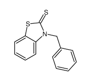 3-benzyl-1,3-benzothiazole-2-thione Structure