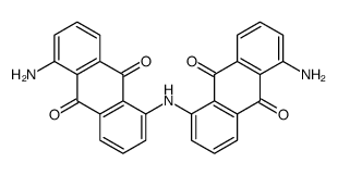 1,1'-iminobis(5-aminoanthraquinone)结构式