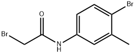 2-Bromo-N-(4-bromo-3-methylphenyl)acetamide Structure