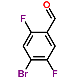4-溴-2,5-二氟苯甲醛结构式